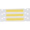 Brady Low Smoke Zero Halogen Double Sided PermaSleeve Heat Shrink Tubing, 0.125 in. x 0.67 in. W, Yellow 2LSZH-125-2-YL-3 - alternate 2