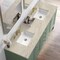James Martin Vanities Chicago 72" Double Vanity, Smokey Celadon, w/ 3 CM Tajnar Eclos Top 503-V72-SC-3TJR - alternate 2