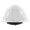 Dynamic Type II Full Brim Hard Hat w/HDPE Shell, 4-Point Textile Suspension and Wheel Ratchet Adj. 280-HP642RV-01 - alternate 2