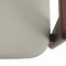 Leisuremod Velo Series Modern Dining Chair in Walnut Color Wood with Taupe Seat VCWN-51TP - alternate 3