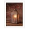 Homeroots Innkeepers Lantern 3 White Framed Print Wall Art 406872 - alternate 1