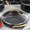 Gibson Home Ellsworth 3.5 Quart Aluminum Nonstick Saute Pan With Lid 82629.02 - alternate 4