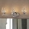 Vaxcel Wilmette 24 in. 3-Light Modern Chrome Bathroom Vanity Fixture, Clear Glass Shade W0512 - alternate 4