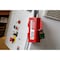 Brady Plug Lockout, Red, polypropylene, 1 Max. No. of Padlocks, 9/25 in Max. Shackle Dia. 65675 - alternate 1