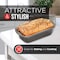 Bakken- Swiss Gray Marble Nonstick Loaf Pan, 11in Carbon Steel, Oven Safe to 450 DegF, Dishwasher Safe BKLOAFGRY11 - alternate 3