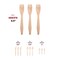 Smarty Had A Party Natural Birch Eco-Friendly Disposable Dinner Forks (600 Forks), 600PK 4661FK-CASE - alternate 3