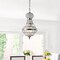 Jonathan Y Regina 12" Crystal/Metal Empire LED Pendant, Antique Brass JYL6109A - alternate 4