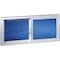 Duo- 31.875'' W. x 19.5'' H White Vinyl Double Slide Basement Window 3220 BDS - alternate 1