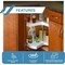 Knape & Vogt Lazy Susan, Polymer, White, 24 in W, 31.5 in H, 24 in L KV.PKN24STW - alternate 2