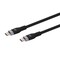 Monoprice USB-C to USB-C Silicone Charging Cable - USB 2.0, 240W PD, Ultra Flexible, 3ft, BLK, 2PK 48840 - alternate 2