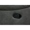 Homeroots Gray Polyester Blend Reclining U Shaped Three Piece Corner Sectional With Console 366310 - alternate 4
