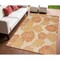 Homeroots 4' X 6' Coral And Beige Floral Indoor Outdoor Area Rug 552493 - alternate 1