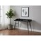 Homeroots 47" Black and White Wood and Metal Parsons Computer Desk 489980 - alternate 2