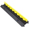 Edendirect Speed Bump, 1.7 in H, 9 in L, 39 in W, 2 (30x30mm) Channel, Rubber, Black ED-W465121321 - alternate 2