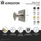 Kingston Brass Single-Handle Three-Way Diverter Valve with Square Trim Kit, Brushed Brass KS3047RX - alternate 2