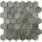 Apollo Tile Coin Gray 11.8 in x 11.8 in Glass Glossy Floor and Wall Mosaic Tile 4.83 sqft/case, 5PK APLSRA8810A - alternate 1