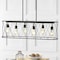 Jonathan Y Marion 37.75" 6-Light Adjustable Iron Farmhouse Rustic LED Dimmable Pendant, Oil Rubbed Bronze JYL7505A - alternate 5