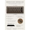 Sierra Grates 4 in. H X 14 in. W Powder Coat Steel, Metallic Bronze Floor Register MTR414-BRZ - alternate 3
