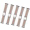 Elegani Steel & Rose Gold Classic Multi-Link Stainless Steel Band Compatible with Apple Watch 46mm BJBF-SRGD-46mm - alternate 2