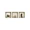 Homeroots Set of Three Gil Faux Niche 3D Peel and Stick Wall Decals, 3PK 565393 - alternate 2
