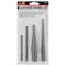 Performance Tool 2 pc. Tapered Reamer Set, T-Handle, High Carbon Steel, 1/8 in. to 1/2 in. W2967 - alternate 4