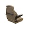 Uni Pro 440 Seat Top Assembly With Armrests, Brown Fabric 8283 - alternate 3