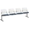 Kfi Kool Beam Seat Beam Seating, 95 in W 22" L 31" H, Polypropylene Seat 2300BEAM4-BP08-SP03 - alternate 1