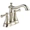 Delta 3-hole 4" installation Hole Centerset Lavatory Faucet, Polished Nickel 2597LF-PNMPU - alternate 1