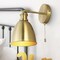 Jonathan Y Hudson 6.5" 1-Light Farmhouse Bohemian Iron LED Sconce, Brass Gold, 2PK JYL9911A-SET2 - alternate 3