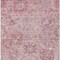 Homeroots 5' X 8' Pink And Gray Damask Washable Indoor Outdoor Area Rug 603780 - alternate 4