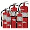 Amerex Fire Extinguisher, Class ABC, 3A:40B:C, Dry Chemical, 5 lb Capacity, 18 ft Range B402 - alternate 2