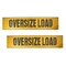 Mytee Products 84 inx18 in Oversize Load Sign Banner w/ Grommets & 44 in Ropes Refletive Webbing, 2PK WLS-M-REFx2 - alternate 1