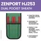 Zenport Dual Pocket Pruner Sheath Pouch with Belt Loop HJ253 - alternate 2