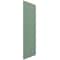 Ekena Millwork True Fit PVC Horizontal Slat Framed Modern Style Fixed Mount Shutters, Track Green, 15W x 62H, PR TFP001HF15X062TG - alternate 4