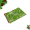 Homeroots Set of Four Green and Red 100% Cotton 21" X 12" Washcloth Set, 4PK 571903 - alternate 2