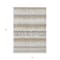 Homeroots 10' X 14' Ivory Gray And Beige Striped Washable Indoor Outdoor Area Rug 598363 - alternate 6