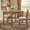 Homeroots 54" Oak Wood Trestle Base Dining Table 631278 - alternate 2