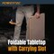 Powertec Arachni-Flex 24in x 48in Foldable Workbench Tabletop with Pre-drilled Dog Holes & Quick-Insert Locks 71932 - alternate 2