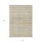 Homeroots 9' X 12' Sage Striped Washable Indoor Outdoor Area Rug 607978 - alternate 4