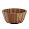 Megachef 2 Piece 8.5 Inch Acacia Wood Salad Bowl Set 750122184M - alternate 3