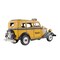 Homeroots 14" Yellow Checker Taxi Cab Model Sculpture 401141 - alternate 3