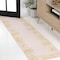 Jonathan Y Isla Coastal Cottage Palm Frond Border Yellow/Cream 2 ft. x 8 ft. Indoor/Outdoor Runner Rug TSN207A-28 - alternate 5