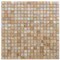 Apollo Tile Skosh 11.6inx11.6in Glossy Caramel Beige Glass Mosaic Wall and Floor Tile 18.69 sqft/case, 20PK APLNB88BG328A - alternate 1