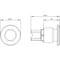 Siemens Mushroom pushbutton 22 mm 3SU1050-1ED20-0AA0-ZY15 - alternate 2