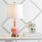 Jonathan Y Cox 22" Metal/Glass LED Table Lamp, Light Coral, 2PK JYL4033D-SET2 - alternate 3