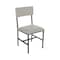 Bfm Seating Meghan Side Chair, Grade 4 Upholstered Seat & Back - Steel Frame - Sand Black Finish JS33CM2157-2157SB - alternate 1