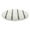 Rubbermaid Commercial Low Profile Scrub-Strip Carpet Bonnet, 19" Diameter, White/Green, PK5 FGP26900WH00 - alternate 2