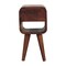 Homeroots 16" Brown Solid Wood Square One Drawer Nightstand 651570 - alternate 2