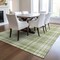 Homeroots 3' X 5' Artichoke Green Brown And Ivory Plaid Washable Indoor Outdoor Area Rug 597069 - alternate 3