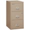 Fireking 3 Drawer, 1 Hr Fire Rated, Vertical, 31" Legal, Safe-In-A-File Taupe 3-2131-CTASF - alternate 1